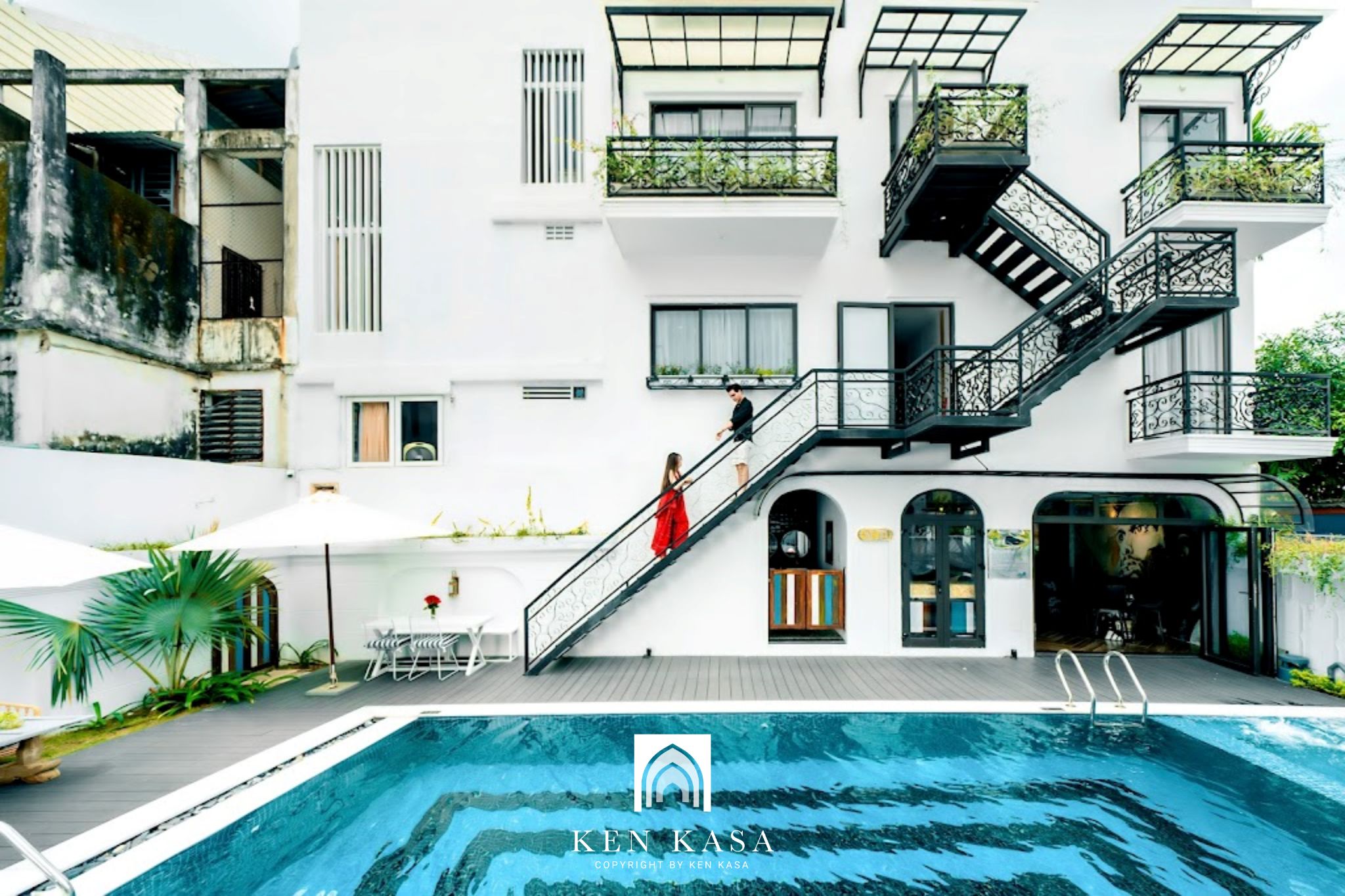 kiến tr&uacute;c của Lion King Hotel Hội An
